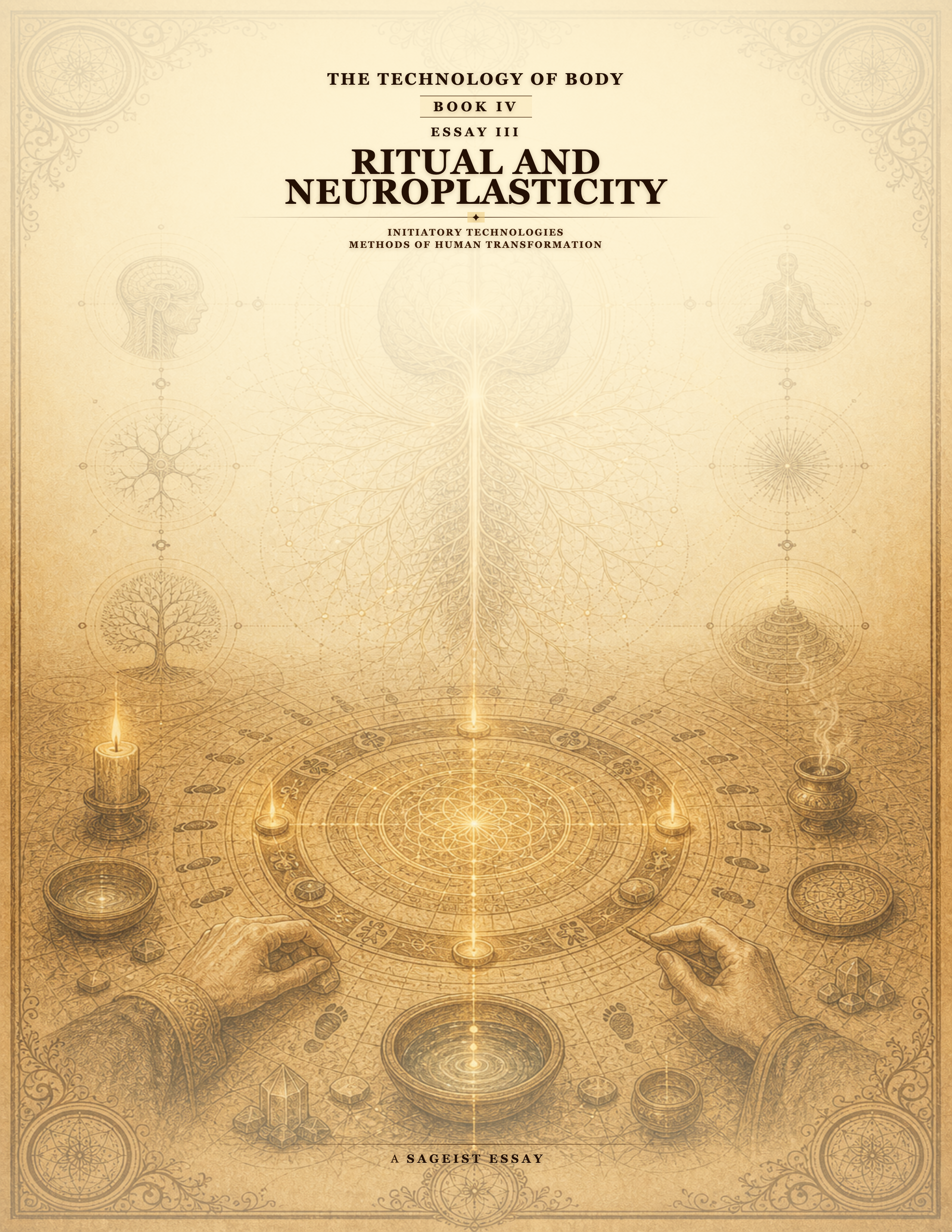 Book IV &middot; Essay III — Ritual and Neuroplasticity, cover plate